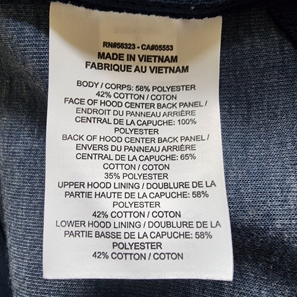 Nike Dry Showtime Fleece Blue Full-Zip Hoodie - XL - Picture 9 of 10